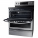Samsung NE59J7850WS 30 in. 5.9 cu. ft. Flex Duo Double Oven Electric Range with Self-Cleaning Convection Dual Door Oven in Stainless Steel